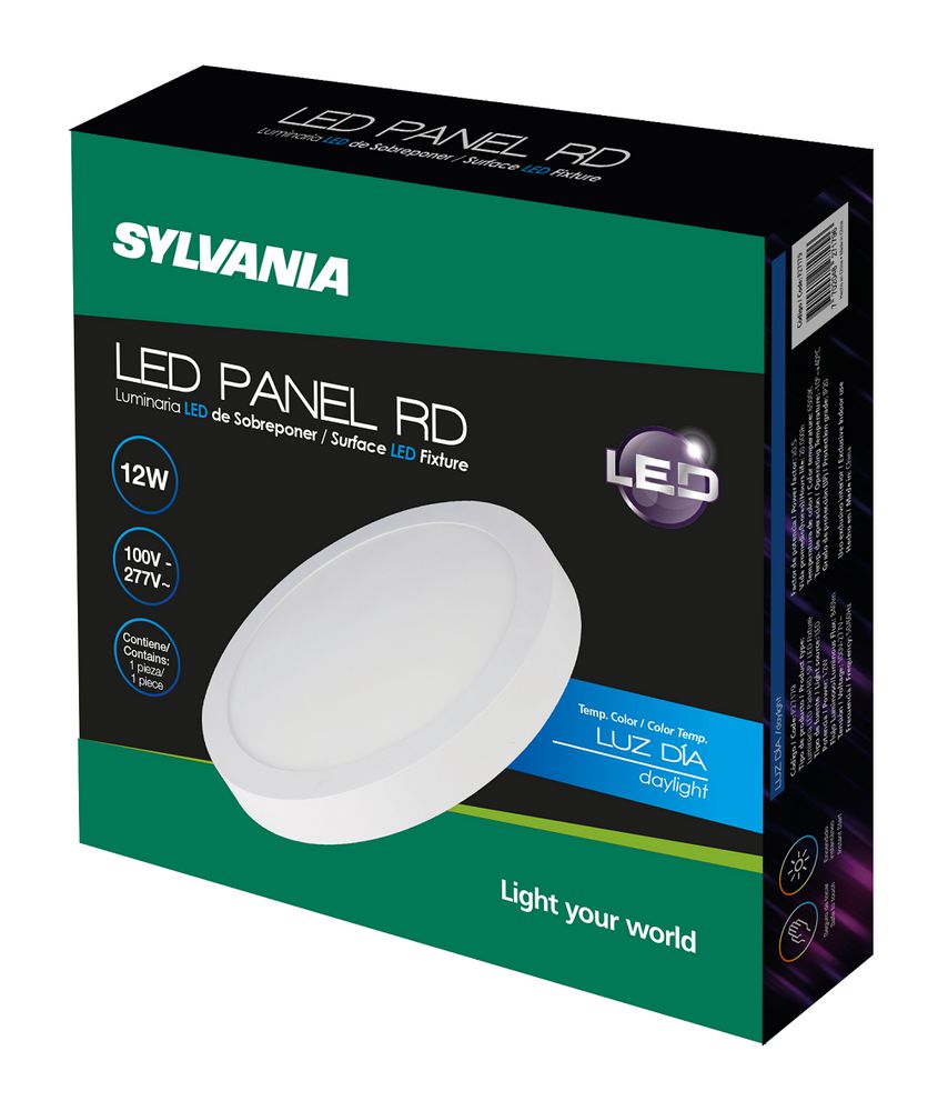 Panel LED 12W Sobreponer  SYLVANIA 1 P271798 img #1