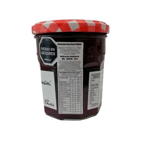 Mermelada BONNE MAMAN de fresa (370  gr)