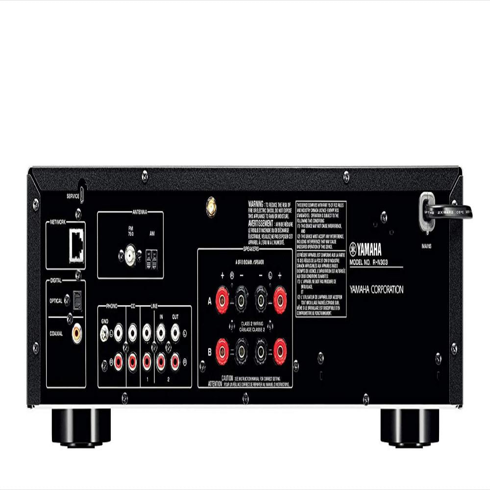 Amplificador Receptor Estéreo Yamaha Rn303 Wifi 115w Rms Carulla