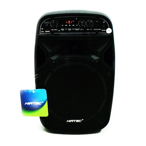 Cabina Parlante Bluetooth NP1342 Niatec FM USB SD Microfono