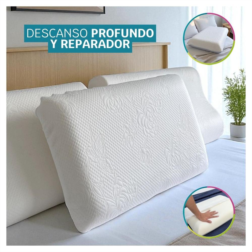 Almohada Plana Memory Foam img #4