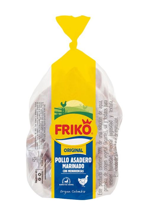 Pollo PROMOCION HF entero marinado con vísceras (2.15  gr)