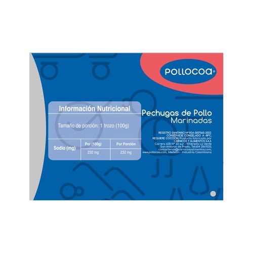 Pechuga de Pollo Marinada
