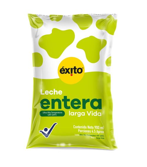 Leche EXITO MARCA PROPIA entera (900  ml)