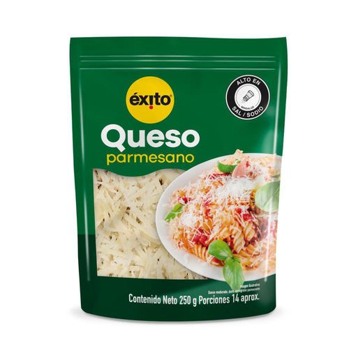 Queso parmesano EXITO MARCA PROPIA madurado (250  gr)