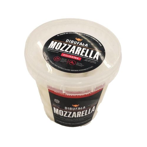 Queso mozzarella DIBUFALA de búfala ciliegine (500  gr)
