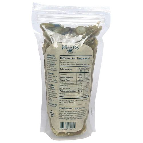 Ají  PICANTOS jalapeños picante medio (200  gr)