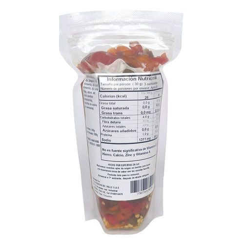 Ají PICANTOS mezcla encurtido (200  gr)