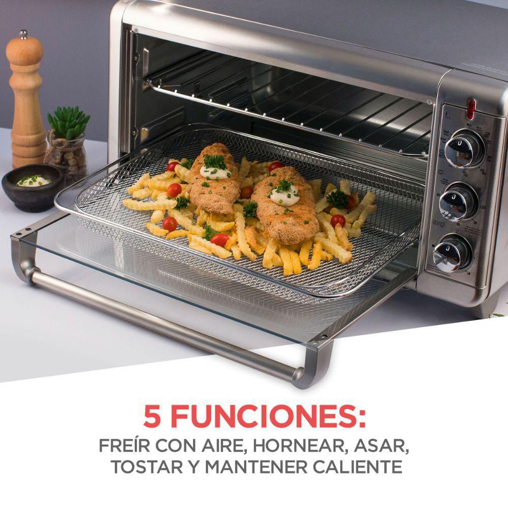 Horno Freidor Con Aire 30 Lts BLACK & DECKER TO3265XSS img #5