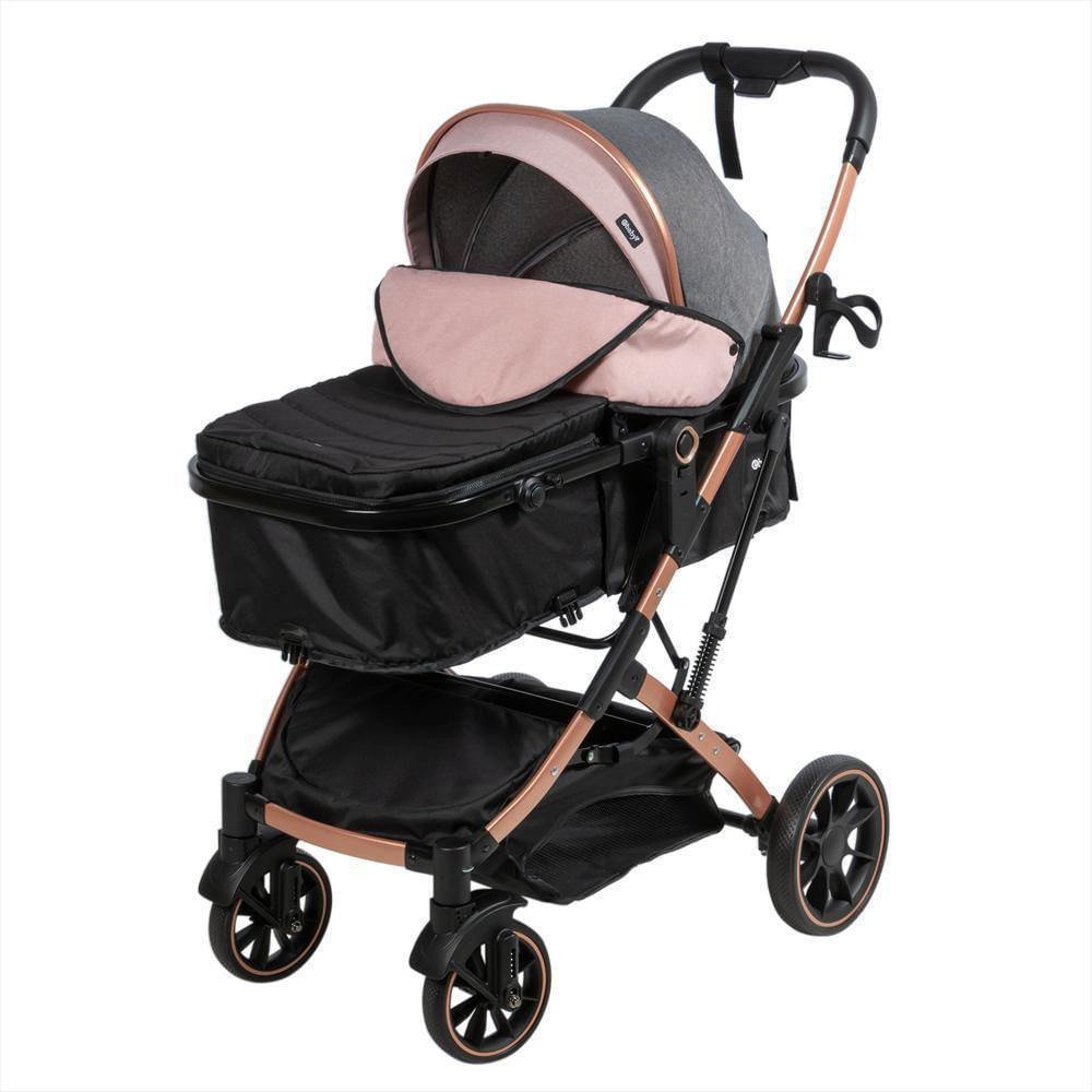 Coche Moisés Shiro Función Maleta Eb 154 Rosa img #1
