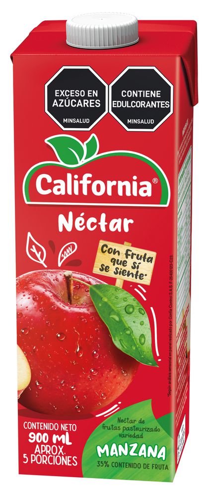 Néctar CALIFORNIA manzana tetra pack (900  ml)
