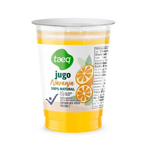 Jugo TAEQ naranja (1  und)