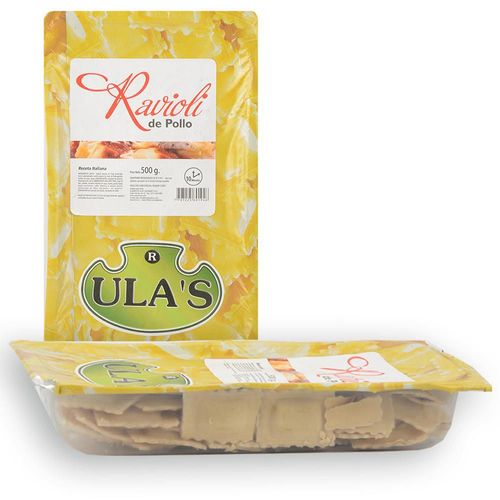 RAVIOLIS DE POLLO ULAS 500  gr