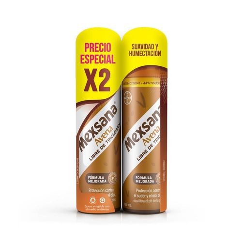 Talco para pies MEXSANA avena (520  ml)