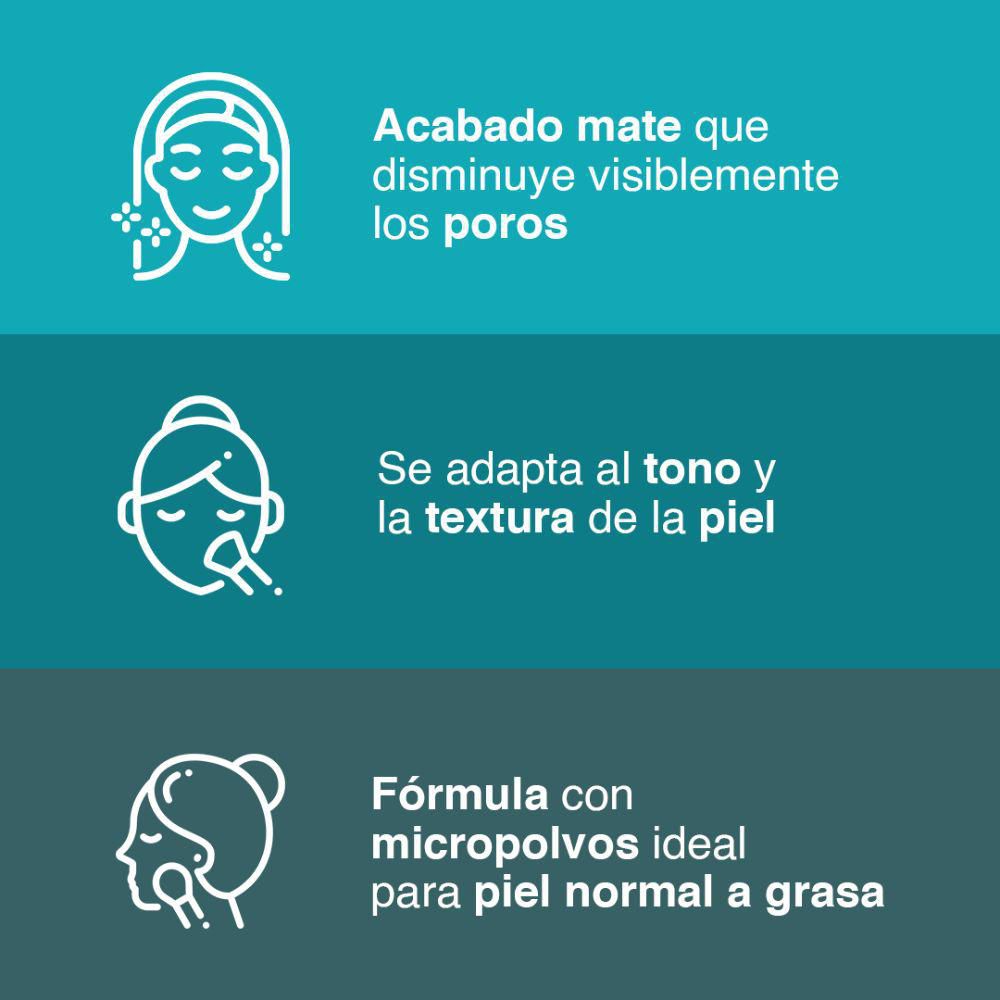 Base MAYBELLINE Matte (30  gr) img #5