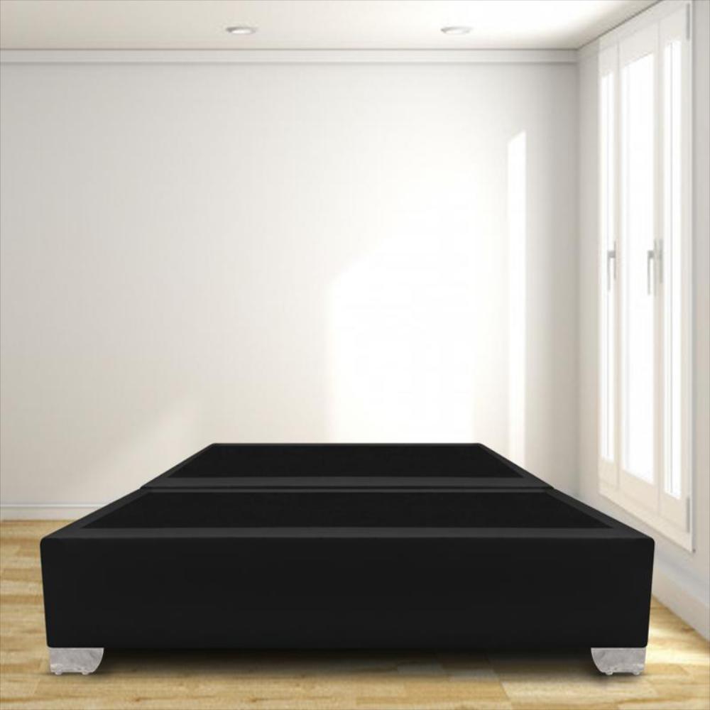 Base Cama Magic Class Premium Top 140X190 Microfibra Negro img #1