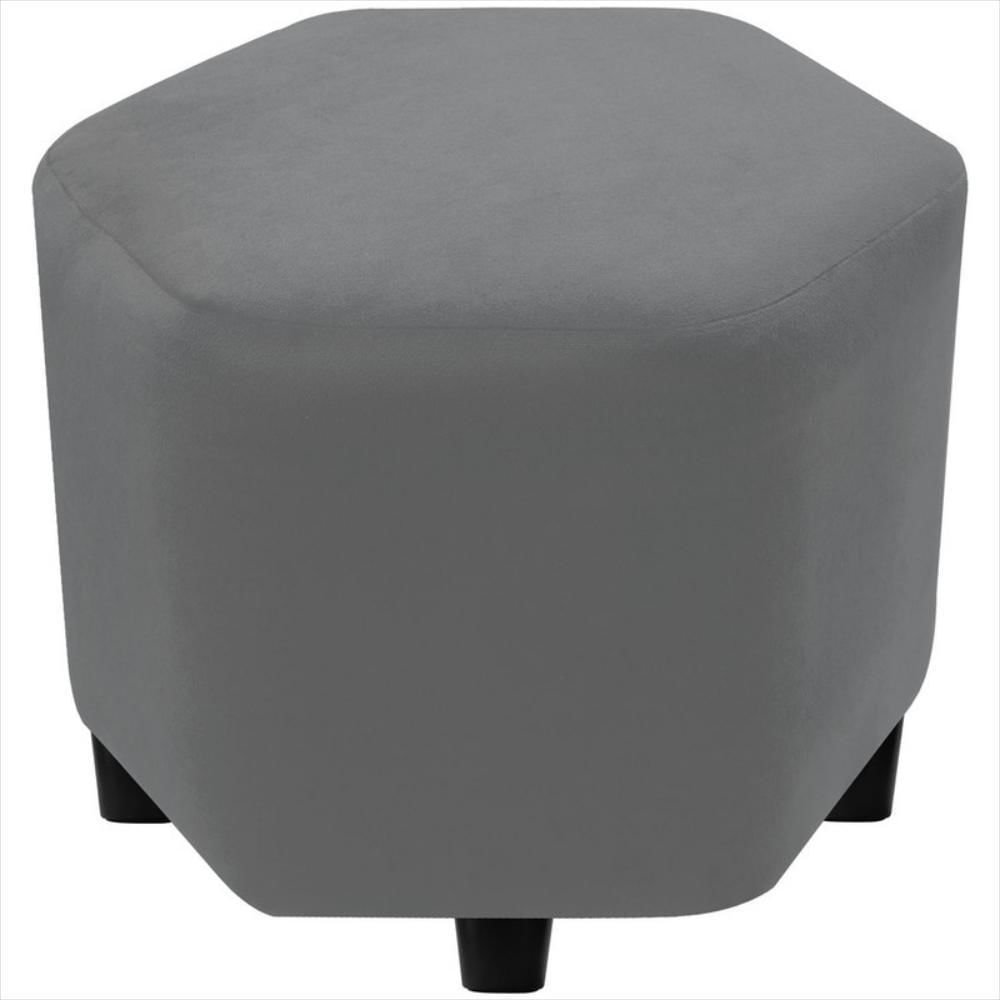 Puff Hexagonal Gris img #1