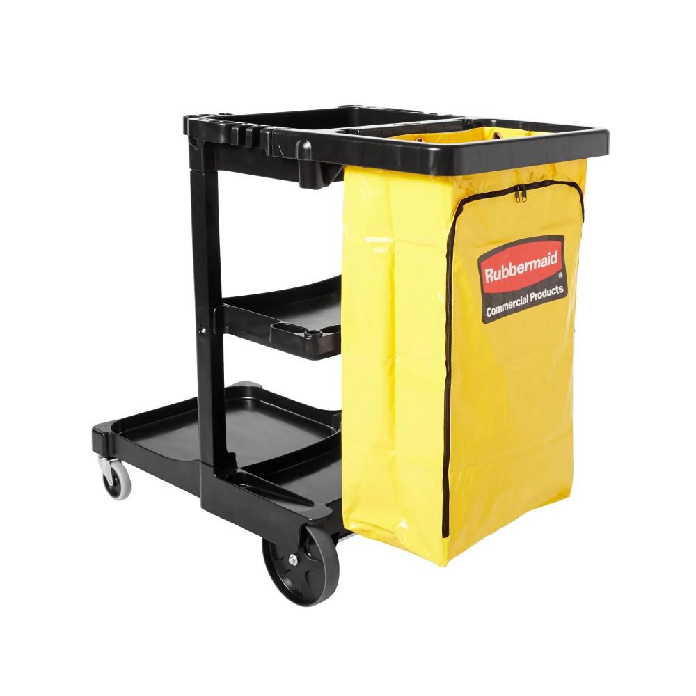 Carro De Limpieza Rubbermaid Tradicional Fg617388bla img #4
