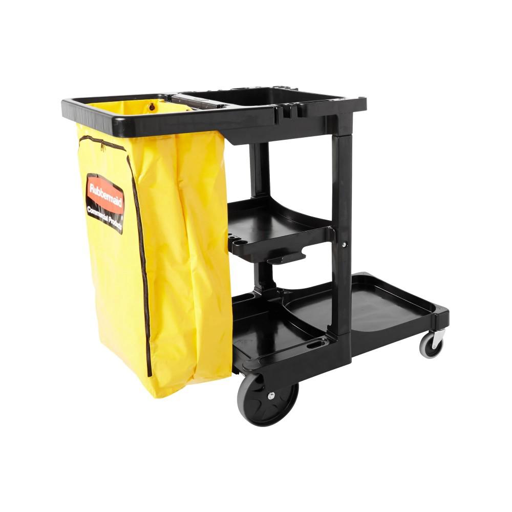 Carro De Limpieza Rubbermaid Tradicional Fg617388bla img #1