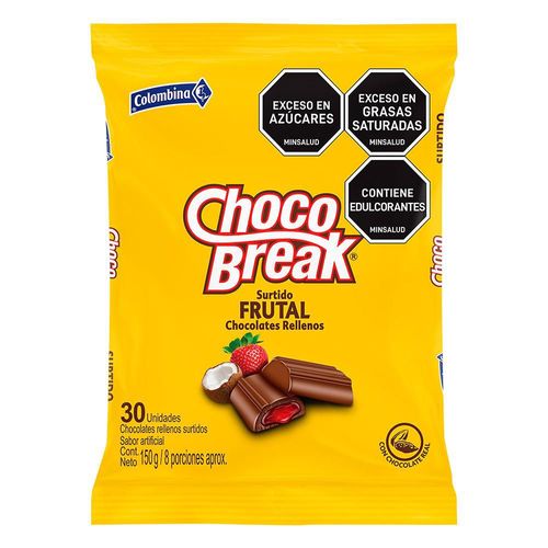 Chocolates CHOCOBREAK rellenos surtidos (150  gr)