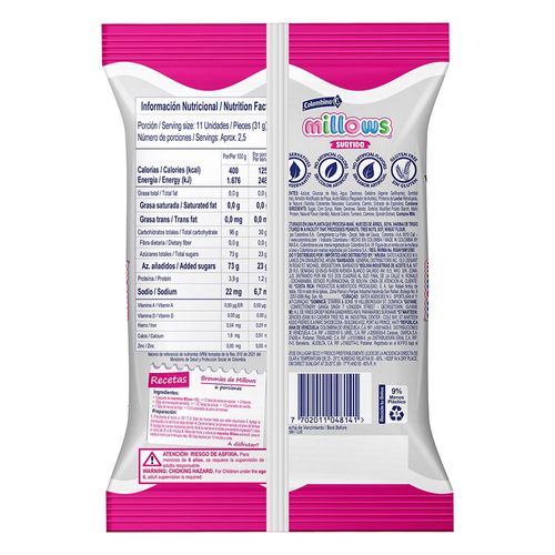 Masmelos MILLOWS 75  gr