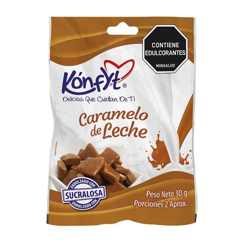 Caramelos KONFYT dietético de leche (30  gr)
