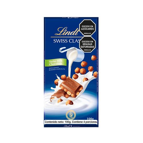 Chocolates LINDT swiss milk (100  gr)