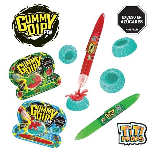 Gomitas TITIDROPS gummy dip (56  gr)