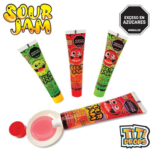 Dulces TITIDROPS líquido ácido tubo sour (35  gr)