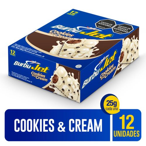 Chocolatina JET burbu cookies & cream (600  gr)