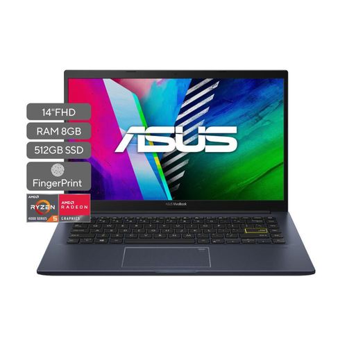 Portatil ASUS Vivobook 14 AMD Ryzen 5 4500U RAM 8 GB 512 GB SSD M413IAEB1043W
