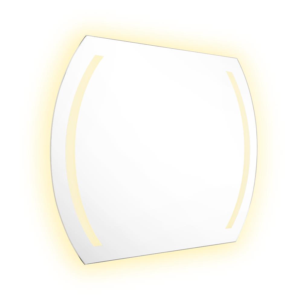 Espejo Rectangular Manson, Gris, Con Luz Led img #1