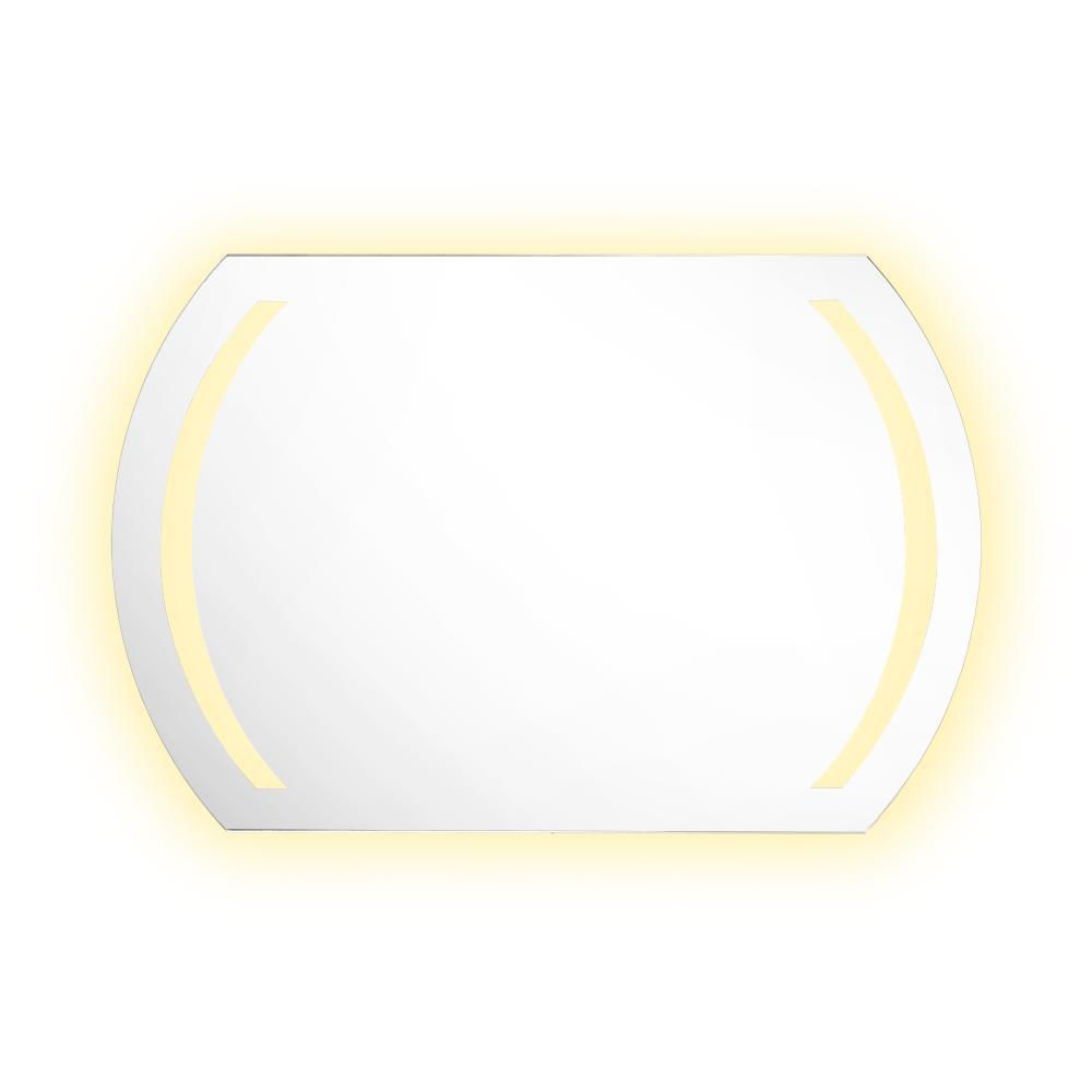 Espejo Rectangular Manson, Gris, Con Luz Led img #4