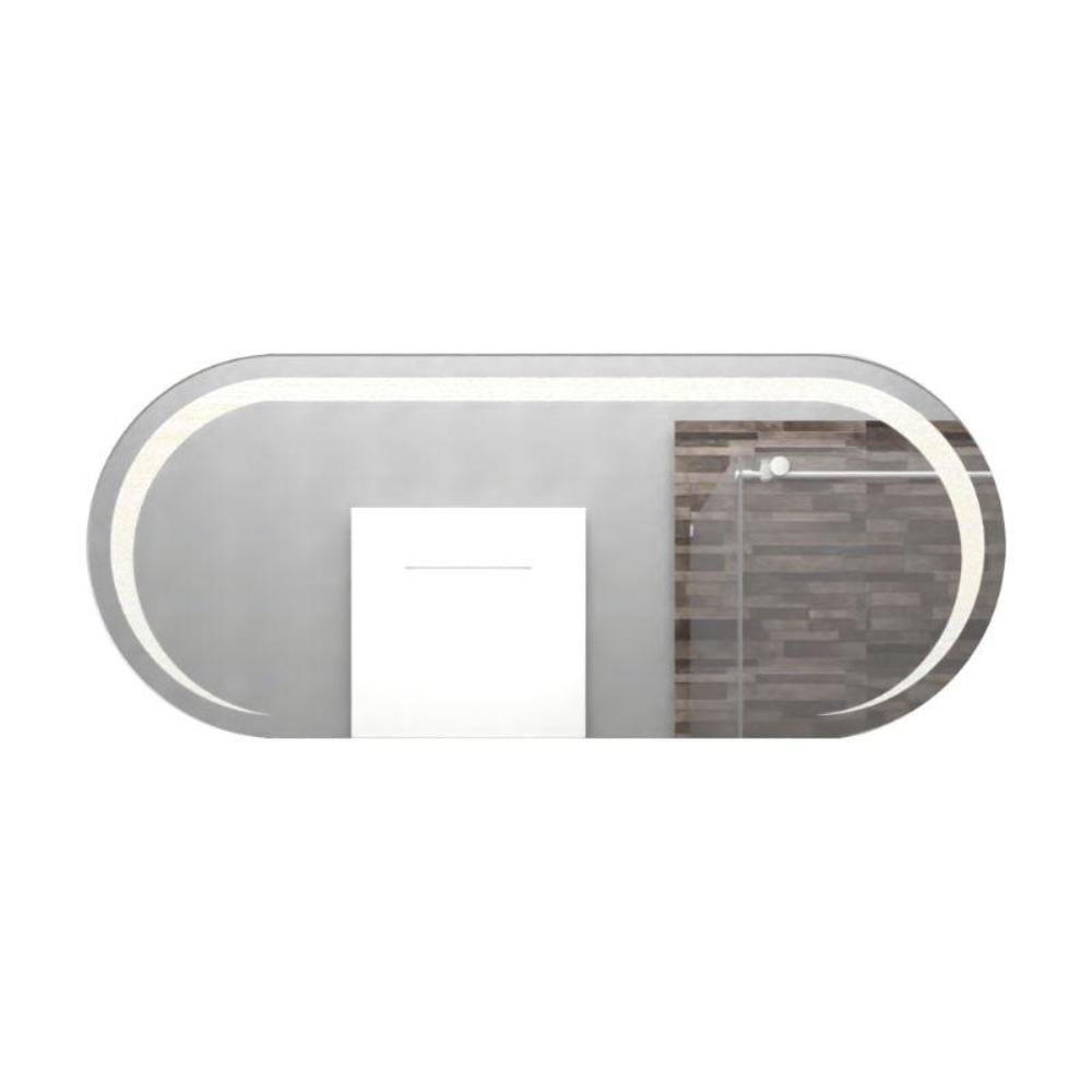 Espejo Rectangular Verón, Gris, Con Luz Led img #3