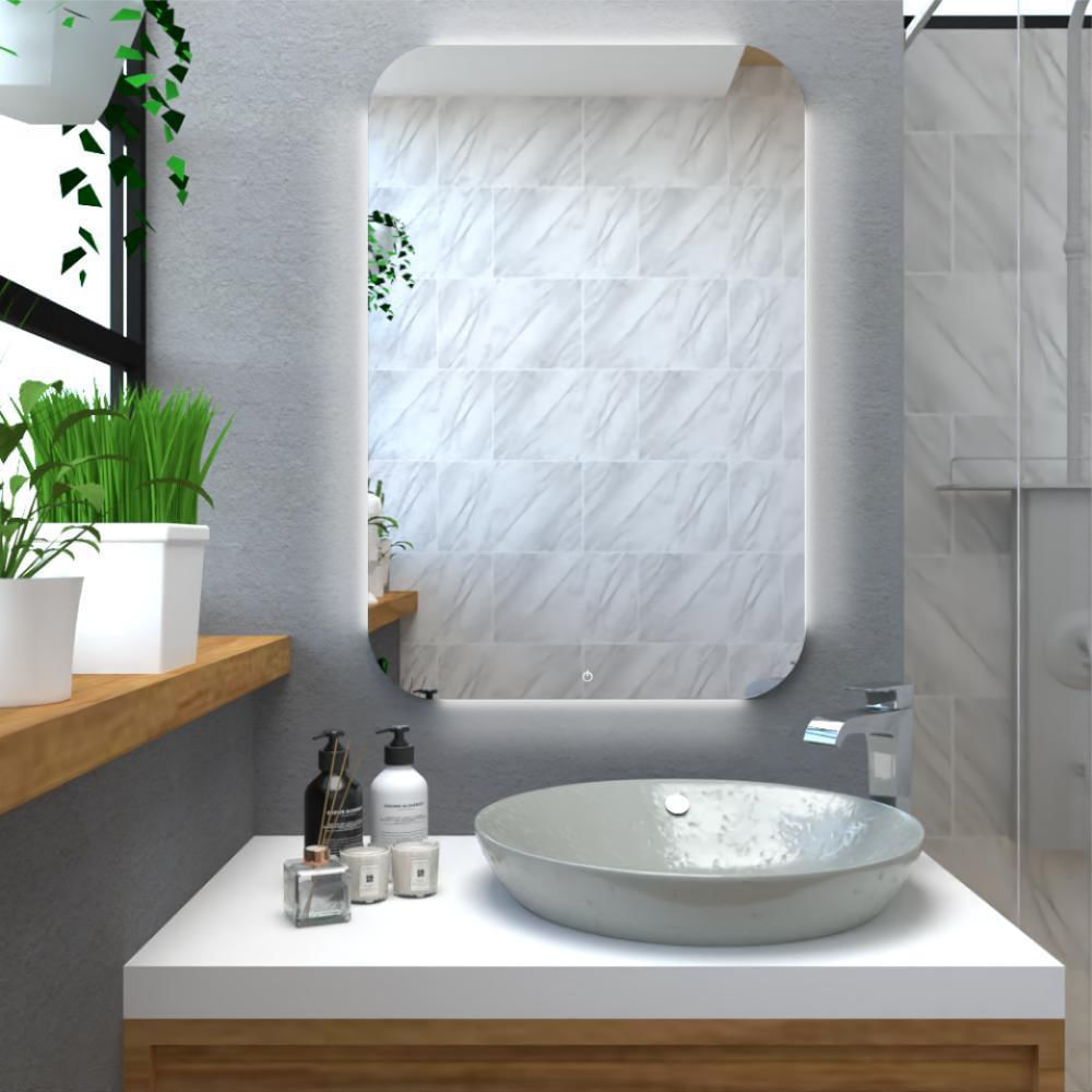 Espejo Rectangular Pompei Led+Touch img #2
