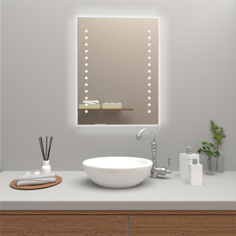 Espejo Rectangular Troy, Con Luz Led img #2