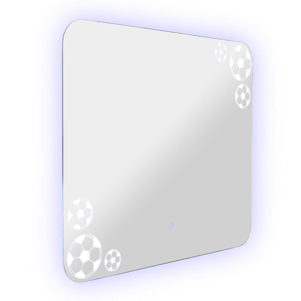 Espejo Rectangular Tory, Con Bordes Redondeados img #1