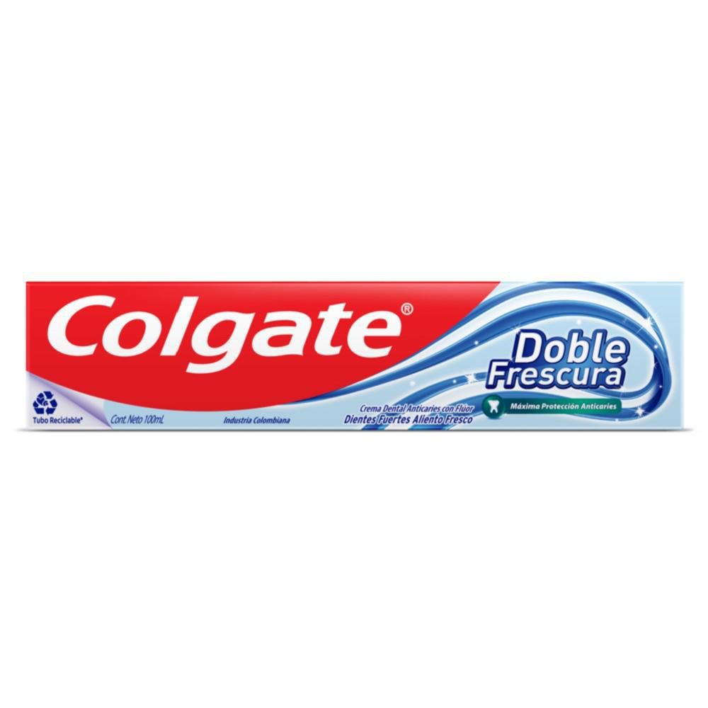Crema dental COLGATE doble frescura (100  ml) img #6