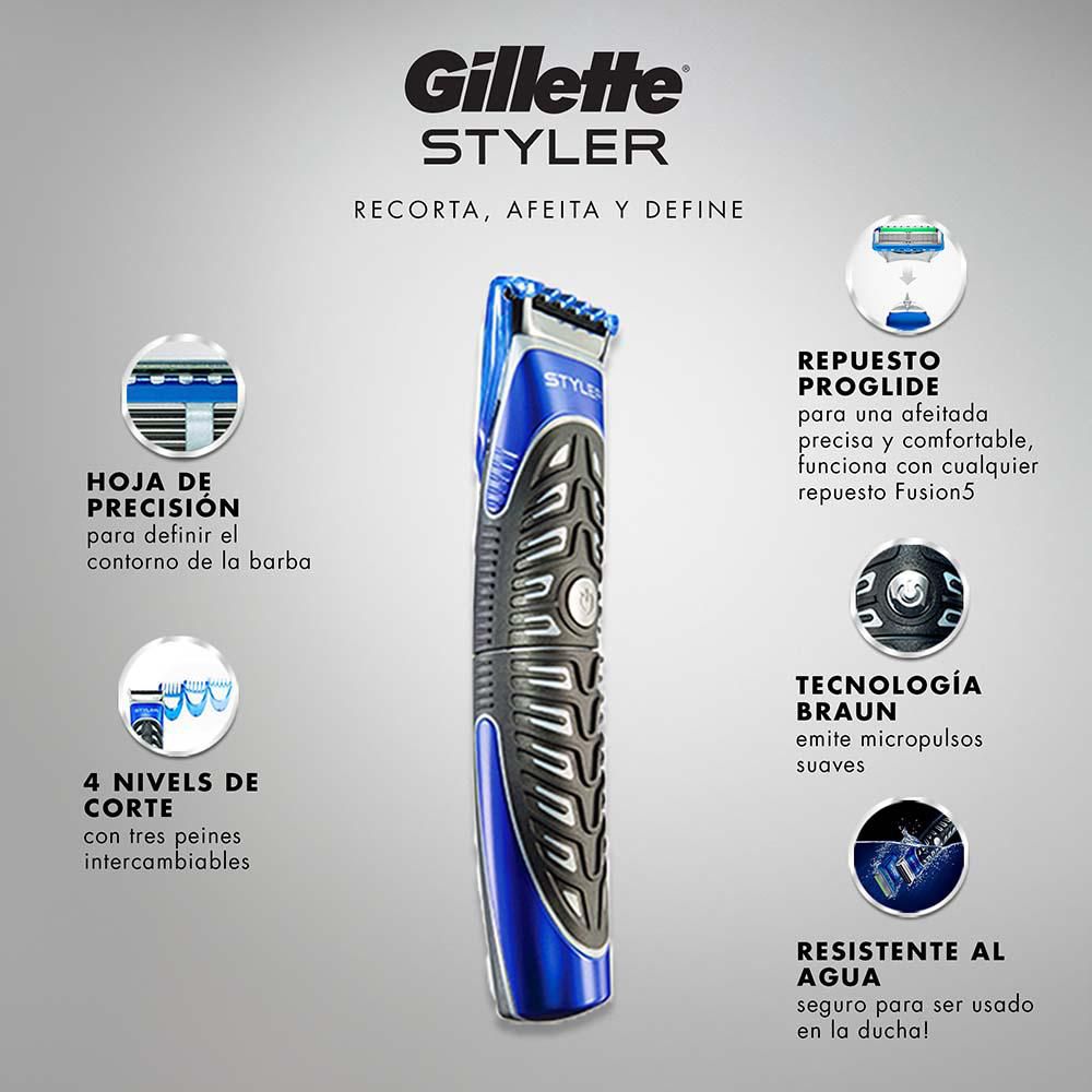 Máquina de afeitar GILLETTE eléctrica styler barba y cuerpo (1  und) img #2