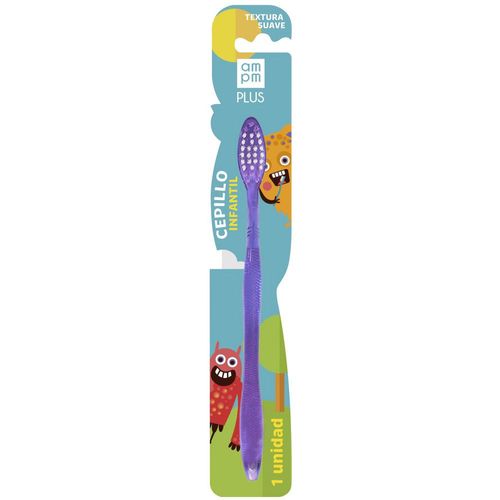 Cepillo de dientes AMPM PLUS infantil textura suave (1  und)