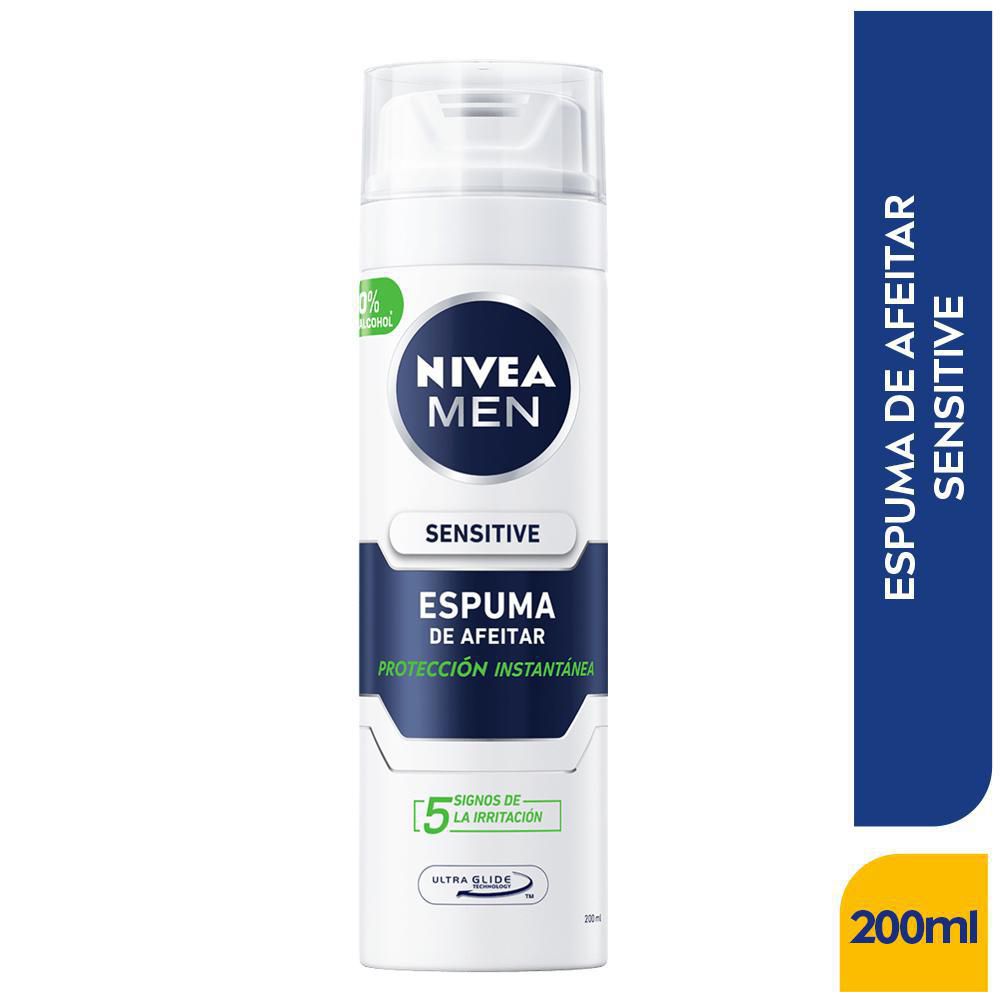 Espuma de afeitar NIVEA men sensitive (200  ml) img #2