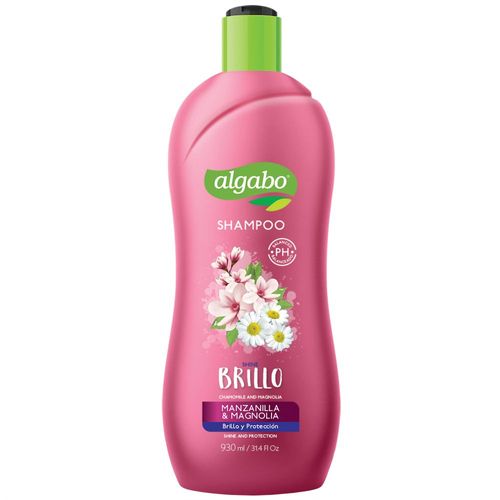 Shampoo ALGABO MARCA EXCLUSIVA manzanilla y magnolia (930  ml)