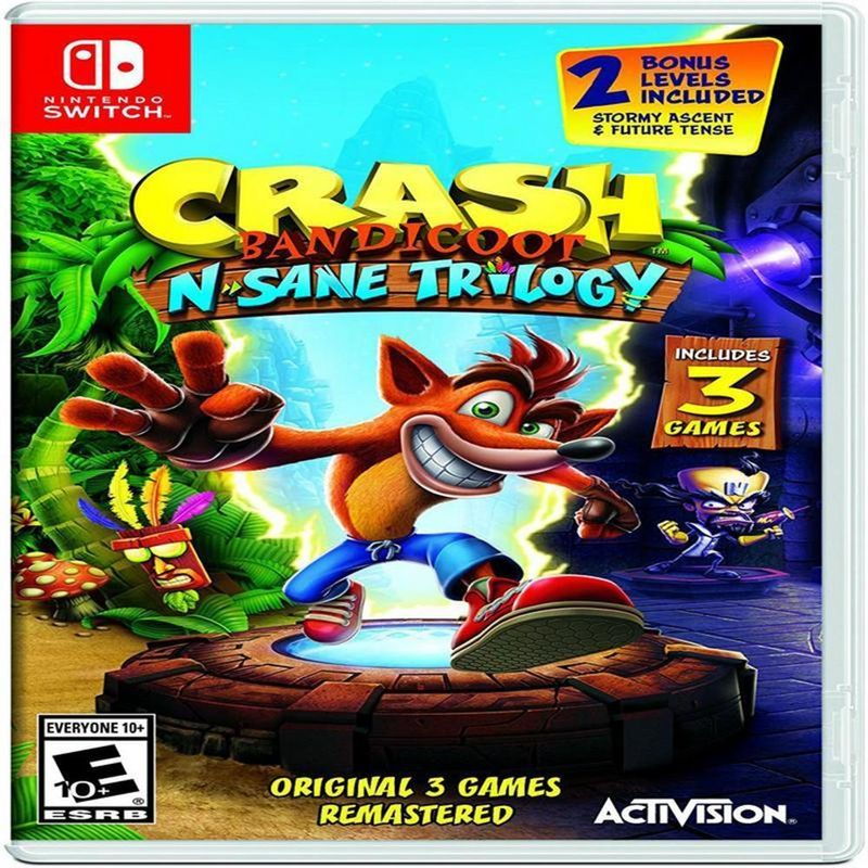 Videojuego Crash Bandicoot N. Sane Trilogy Nintendo Switch Carulla