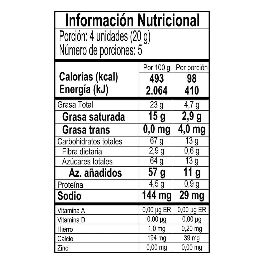 Chocolates CHOCOBREAK surtido frutal (100  gr) img #4