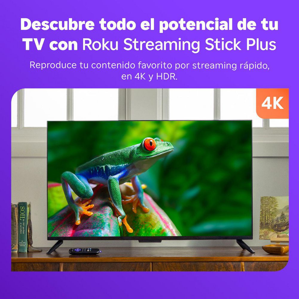 Dispositivo Streaming Stick Plus ROKU 3830MX img #4