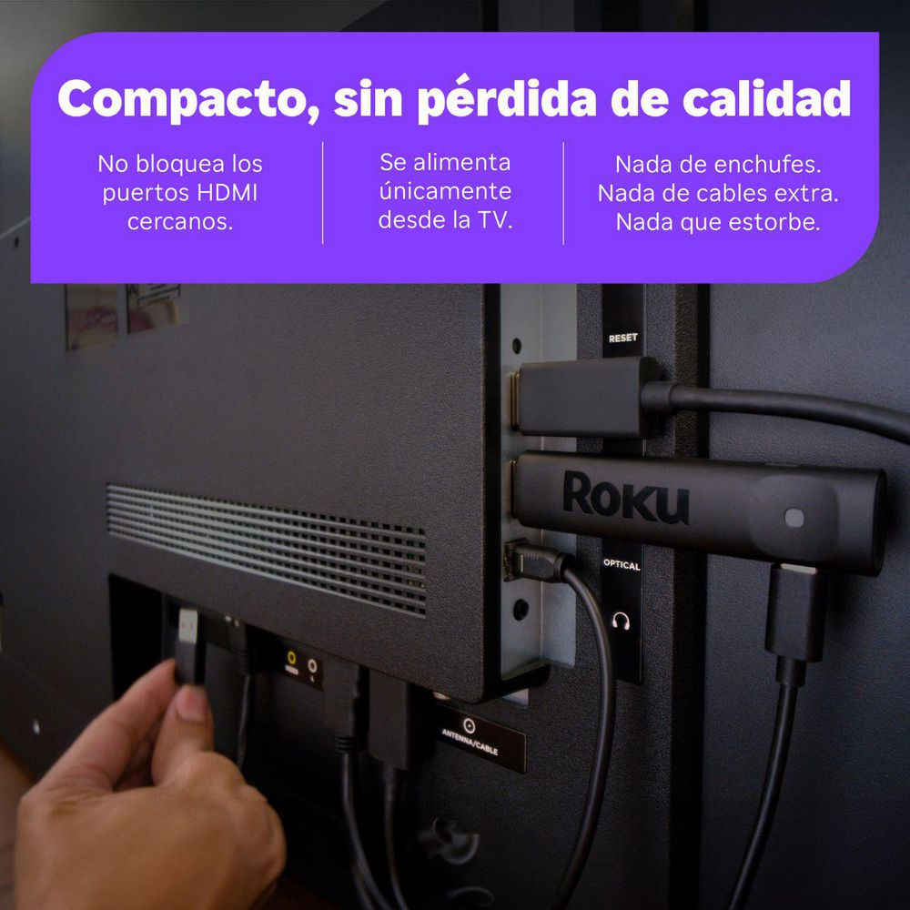 Dispositivo Streaming Stick Plus ROKU 3830MX img #5