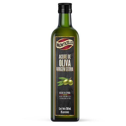 Aceite de oliva MONTICELLO extra virgen (250  ml)