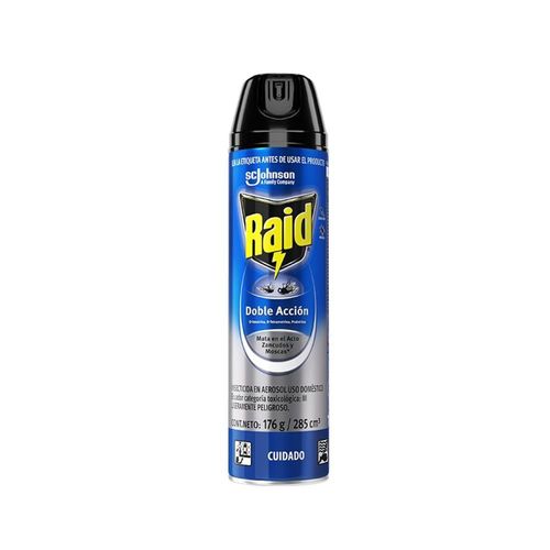 Insecticida Aerosol Doble acci RAID 285  ml
