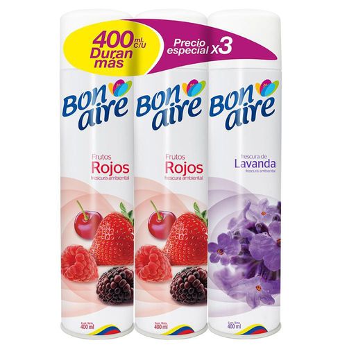 Ambientador BONAIRE surtido frutos rojos (1200  ml)