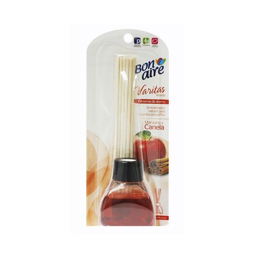 Ambientador BONAIRE varitas manzana y canela (40  ml)